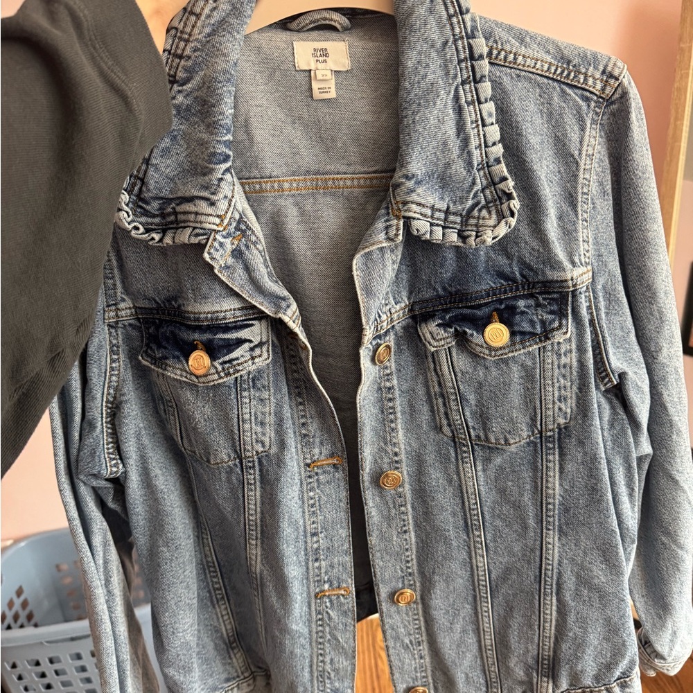 River Island Blue Jean Jacket